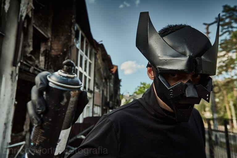 Manu Invisible a Irpin in Ucraina